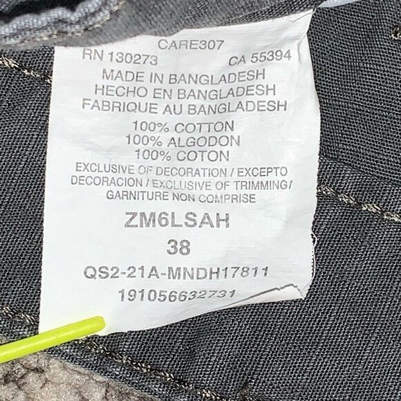 Vintage Wrangler Authentics Men's‎ Size 38 Gray Cargo Shorts Cotton - Picture 4 of 7